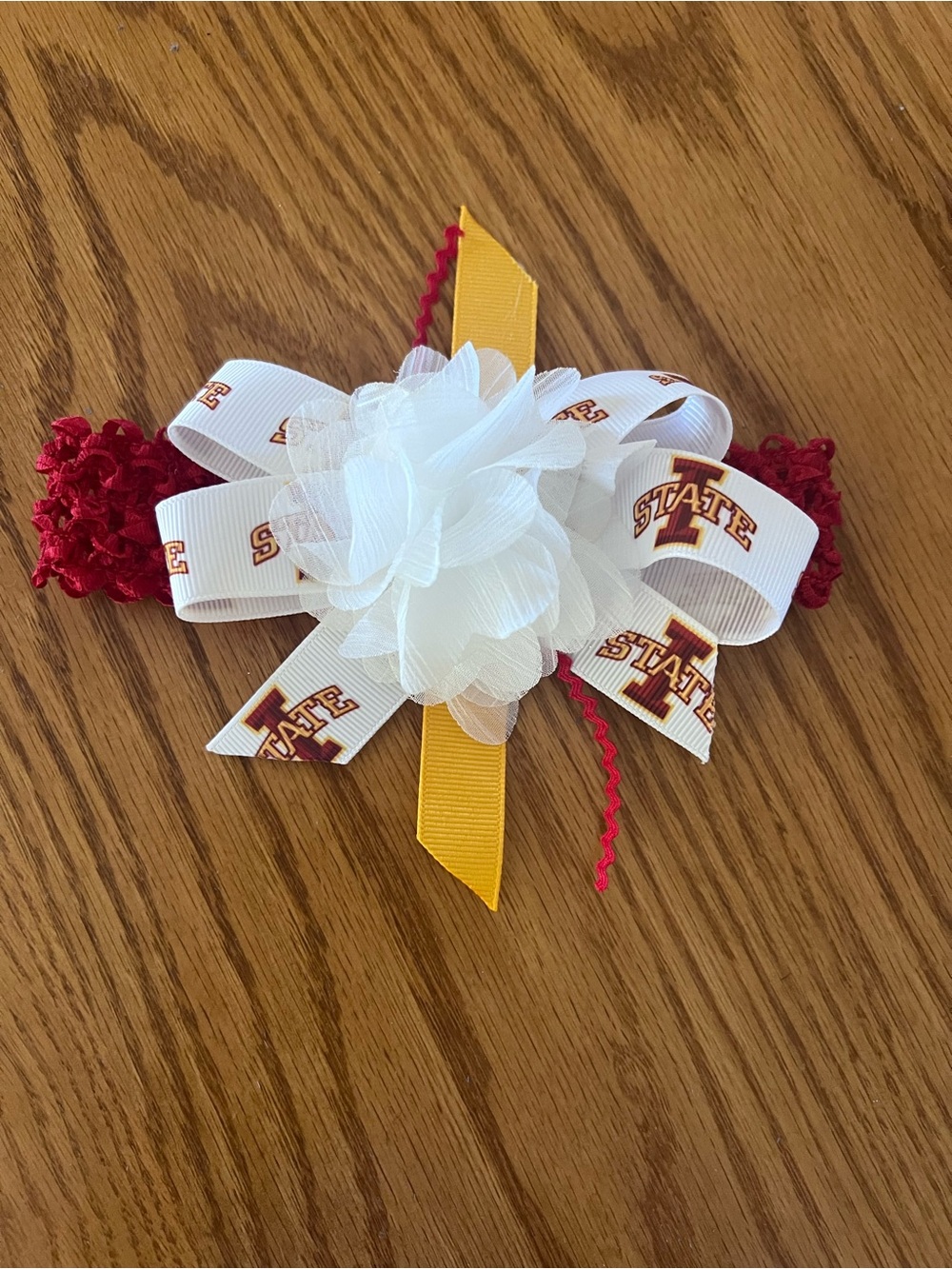 NWOT Iowa State Baby Headband